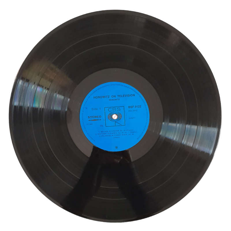 1968 Vladimir Horowitz - Horowitz On Television - Vinyl, 7`, 33 RPM - Classical - Very Good Plus - W