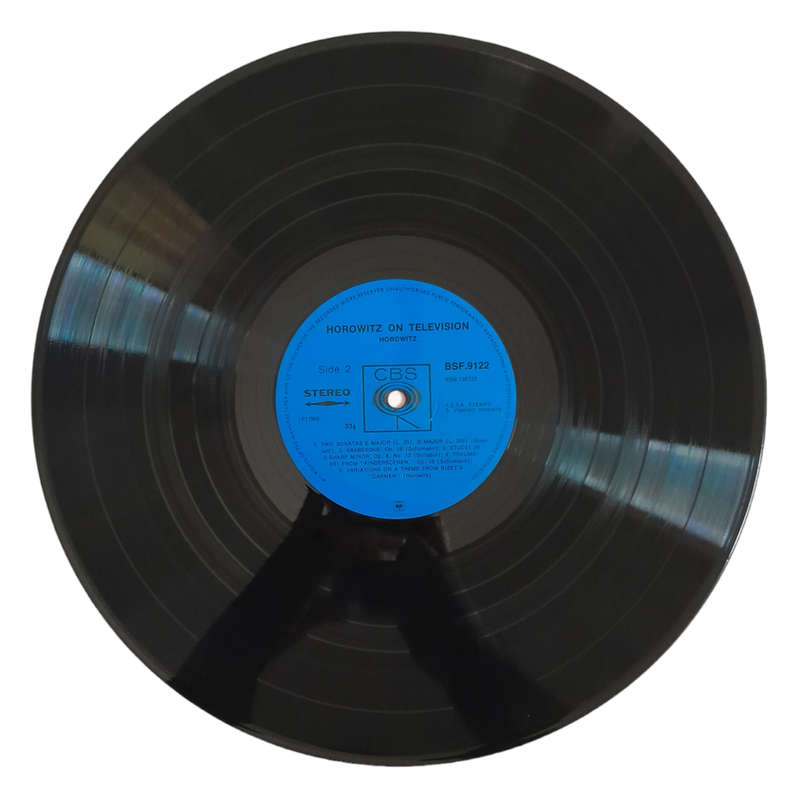1968 Vladimir Horowitz - Horowitz On Television - Vinyl, 7`, 33 RPM - Classical - Very Good Plus - W