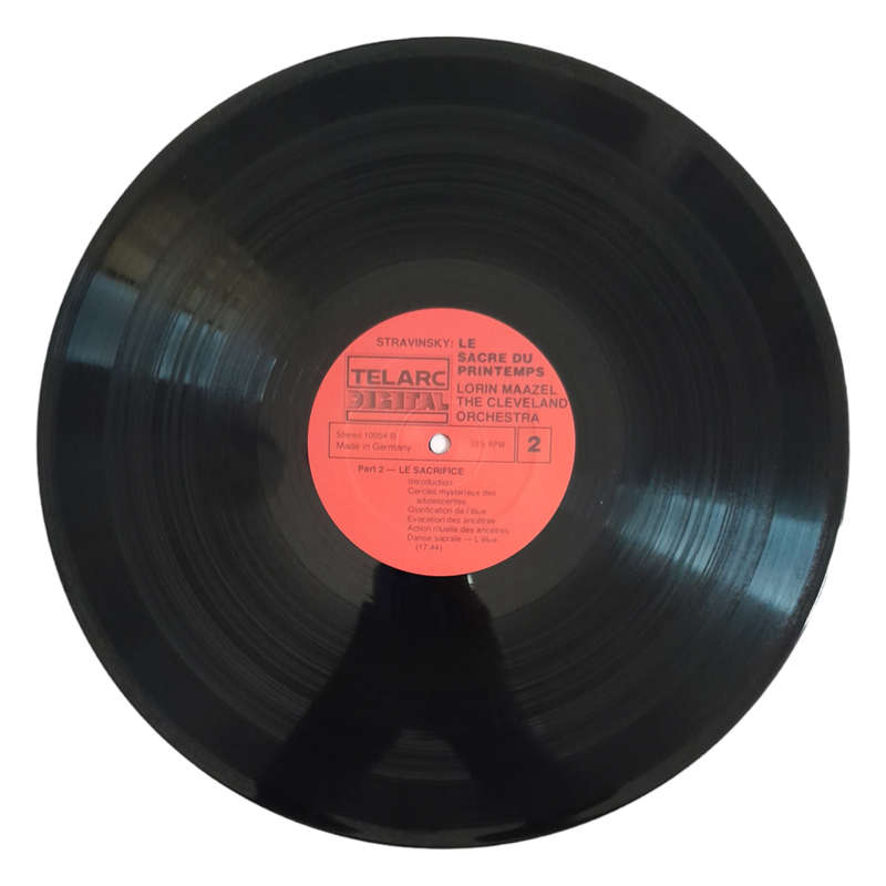 1980 Stravinsky / Lorin Maazel / The Cleveland Orchestra  The Rite Of Spring - Vinyl, 7`, 33 RPM -