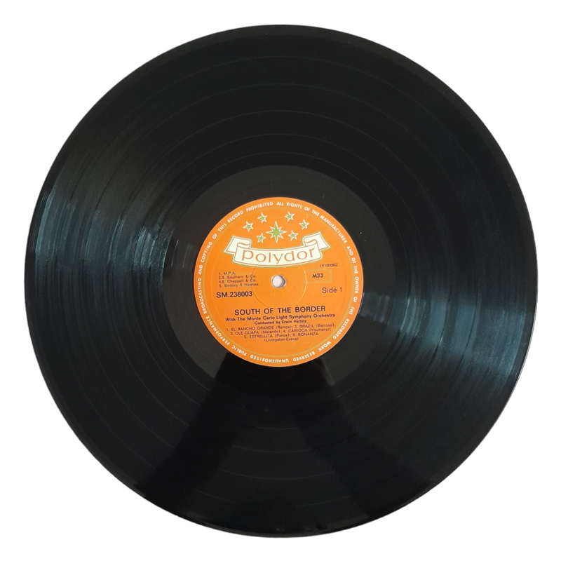 1963 The Monte Carlo Light Symphony Orchestra Cond. By Erwin Halletz  South Of The Border With The