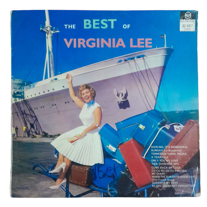 1966 Virginia Lee  The Best Of Virginia Lee - Vinyl, 7`, 33 RPM - Pop - Very Good - With Cover
