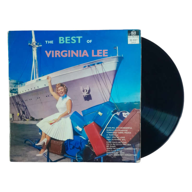 1966 Virginia Lee  The Best Of Virginia Lee - Vinyl, 7`, 33 RPM - Pop - Very Good - With Cover
