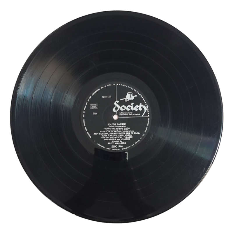 1963 Rodgers & Hammerstein  South Pacific - Vinyl, 7`, 33 RPM - Sountracks & Musicals - Good - With