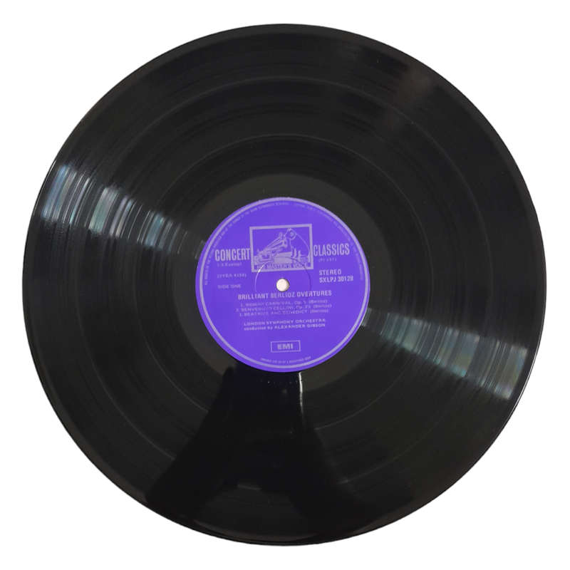 1971 Berlioz / Alexander Gibson / London Symphony Orchestra  Berlioz Overtures / Roman Carnival · T