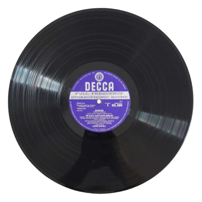 1962 D`Oyly Cartes Opera Company - Ruddicore by W. S. Gilbert and Arthur Sullivan - Vinyl, 7`, 33 RP
