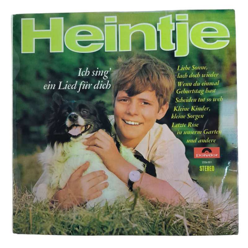 1970 Heintje  Ich Sing` Ein Lied Für Dich - Vinyl, 7`, 33 RPM - Pop - Very Good - With Cover