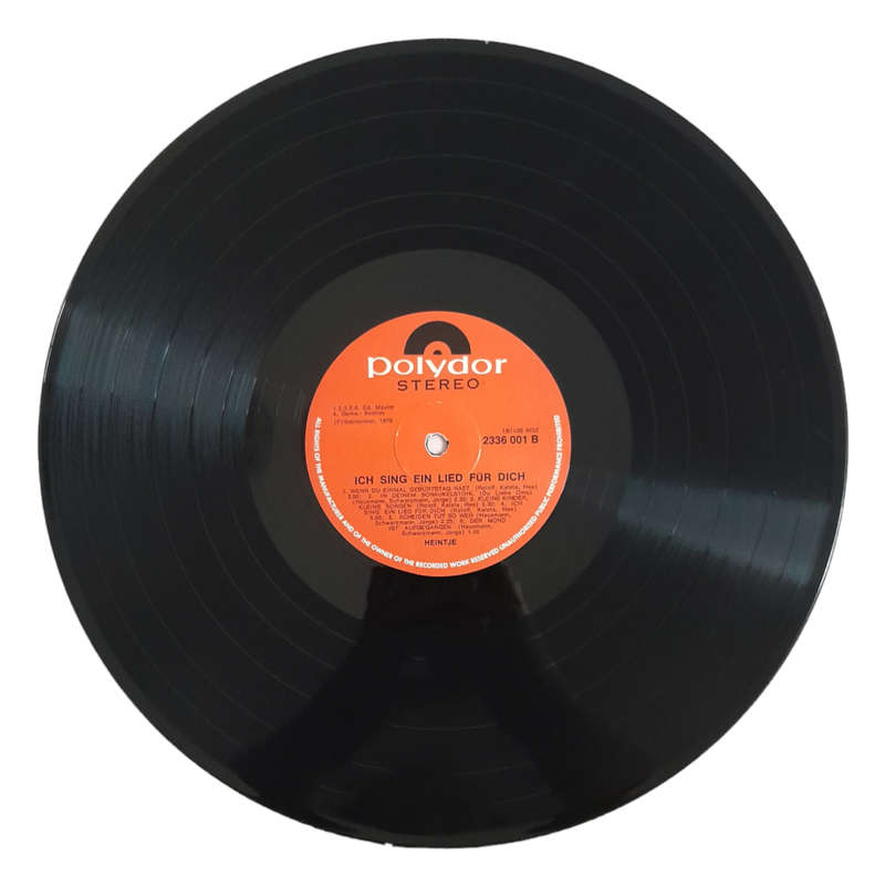 1970 Heintje  Ich Sing` Ein Lied Für Dich - Vinyl, 7`, 33 RPM - Pop - Very Good - With Cover
