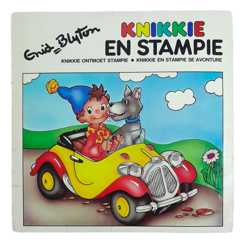 1981 Enid Blyton - Knikkie En Stampie - Vinyl, 7`, 33 RPM - Other - Very Good - With Damaged Cover
