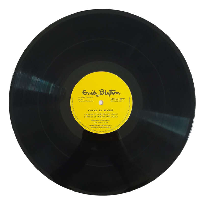 1981 Enid Blyton - Knikkie En Stampie - Vinyl, 7`, 33 RPM - Other - Very Good - With Damaged Cover