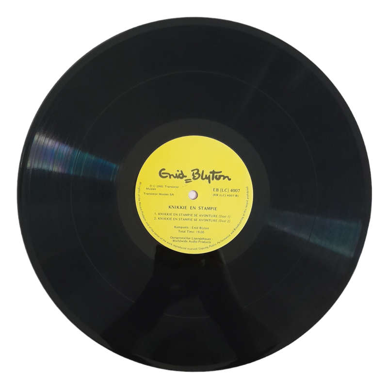 1981 Enid Blyton - Knikkie En Stampie - Vinyl, 7`, 33 RPM - Other - Very Good - With Damaged Cover
