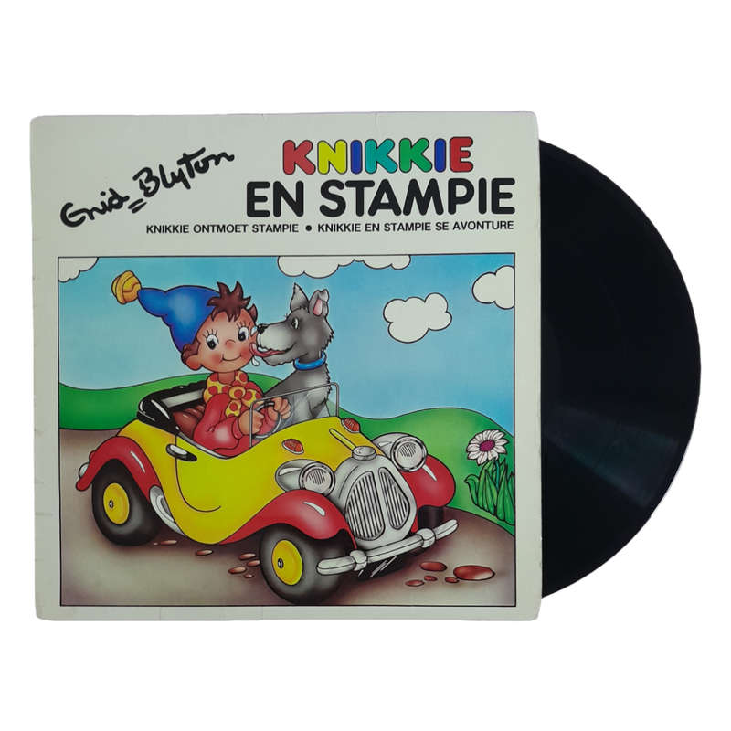 1981 Enid Blyton - Knikkie En Stampie - Vinyl, 7`, 33 RPM - Other - Very Good - With Damaged Cover