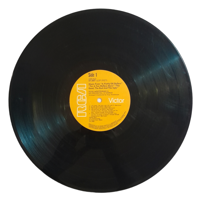 1968 Hugo Montenegro And His Orchestra  Music From `A Fistful Of Dollars` & `For A Few Dollars More