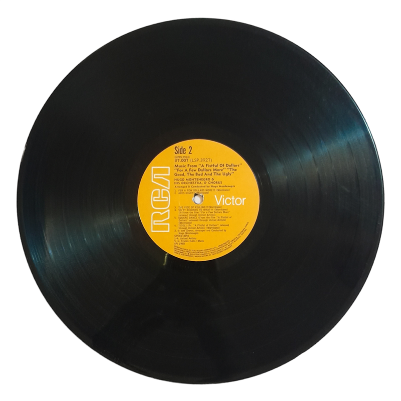 1968 Hugo Montenegro And His Orchestra  Music From `A Fistful Of Dollars` & `For A Few Dollars More