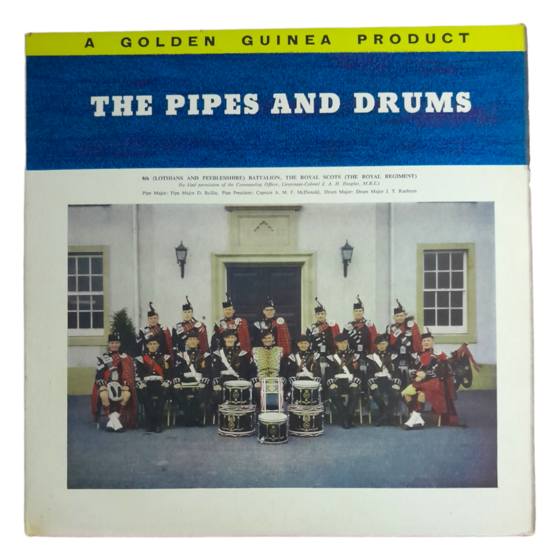 1958 8th (Lothians And Peeblesshire) Batallion, The Royal Scots (The Royal Regiment)  The Pipes And