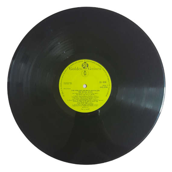 1958 8th (Lothians And Peeblesshire) Batallion, The Royal Scots (The Royal Regiment)  The Pipes And