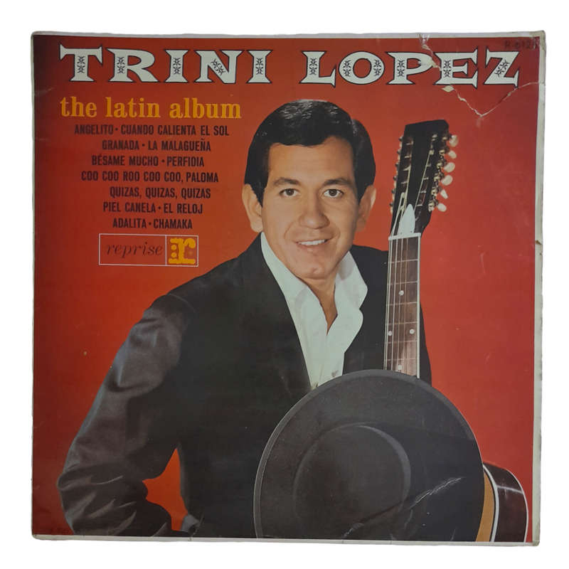1964 Trini Lopez  The Latin Album - Vinyl, 7`, 33 RPM - Latin - Very Good - With Cover