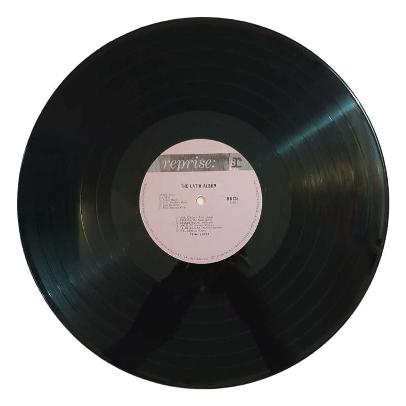 1964 Trini Lopez  The Latin Album - Vinyl, 7`, 33 RPM - Latin - Very Good - With Cover