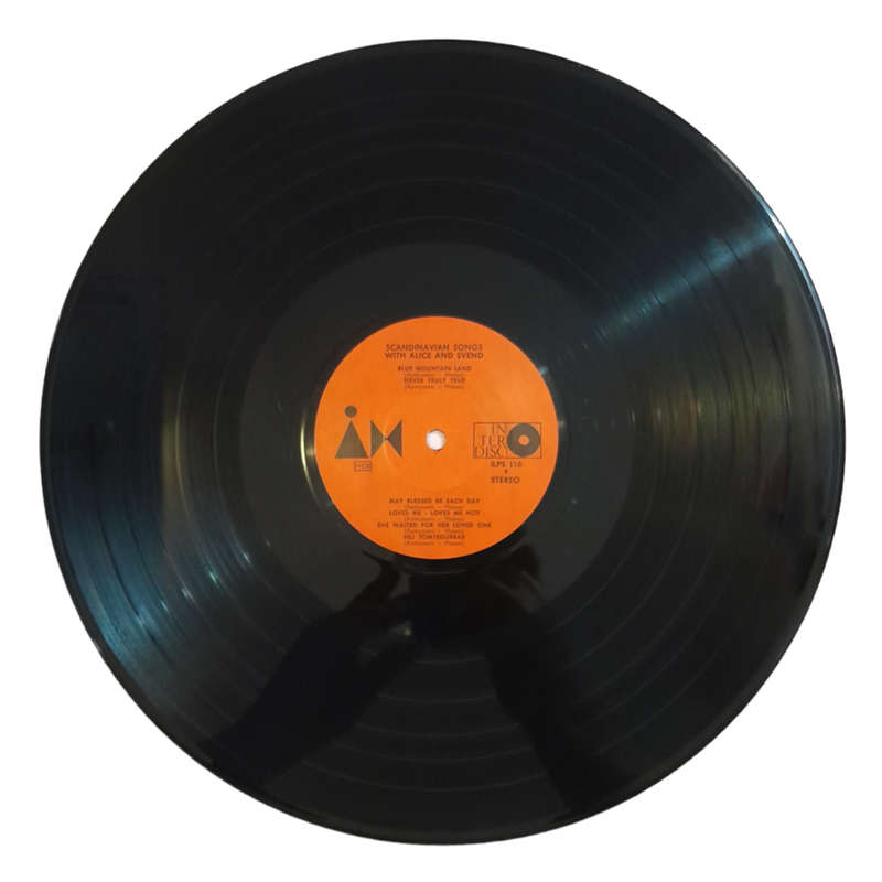 1964 Alice & Svend  Scandinavian Songs With Alice And Svend - Vinyl, 7`, 33 RPM - Folk - Very Good
