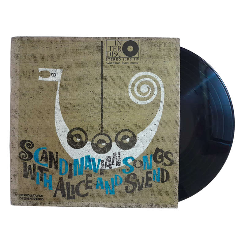 1964 Alice & Svend  Scandinavian Songs With Alice And Svend - Vinyl, 7`, 33 RPM - Folk - Very Good