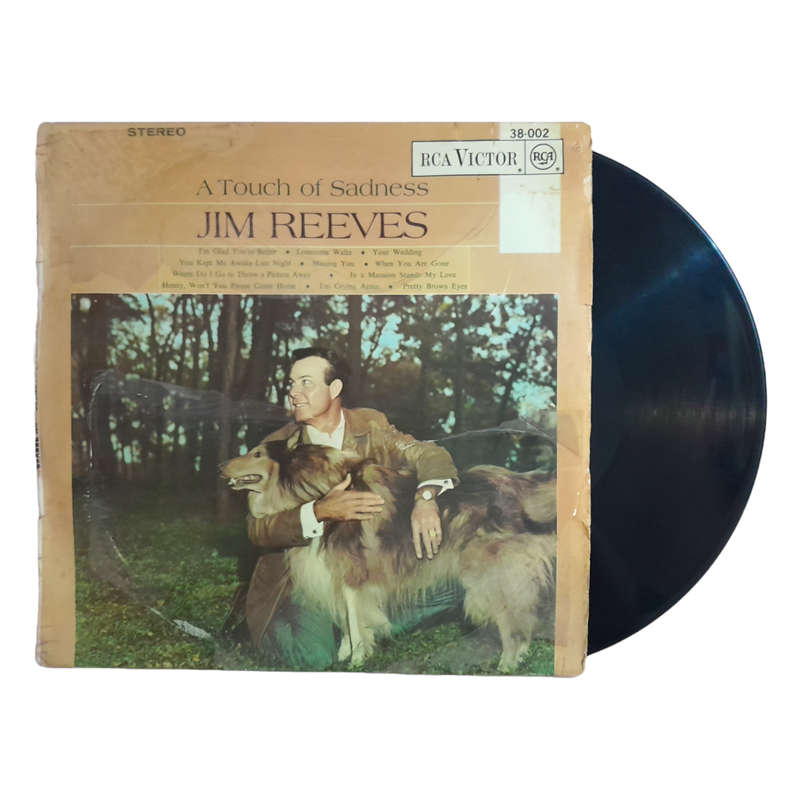 1968 Jim Reeves - A Touch Of Sadness - Vinyl, 7`, 33 RPM - Folk, World & Country - Good - With Cover