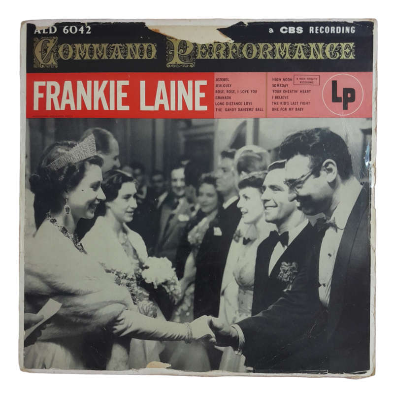 1955 Frankie Laine  Command Performance - Vinyl, 7`, 33 RPM - Soundtracks & Musicals - Very Good -