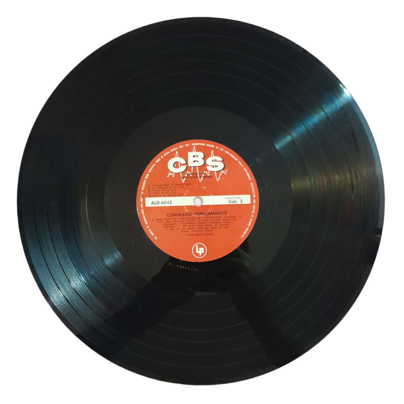 1955 Frankie Laine  Command Performance - Vinyl, 7`, 33 RPM - Soundtracks & Musicals - Very Good -