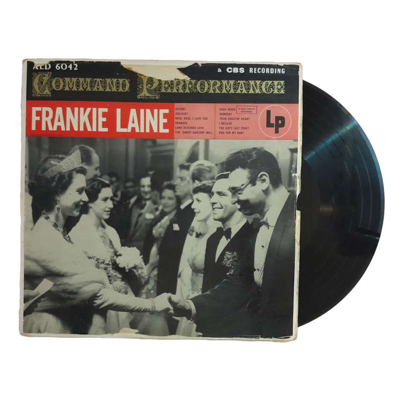 1955 Frankie Laine  Command Performance - Vinyl, 7`, 33 RPM - Soundtracks & Musicals - Very Good -