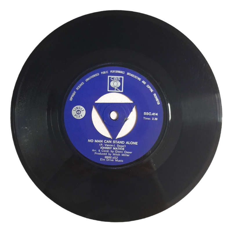 1963 Johnny Mathis  Every Step Of The Way - Vinyl, 7`, 45 RPM - Pop - Good - With Sleeve