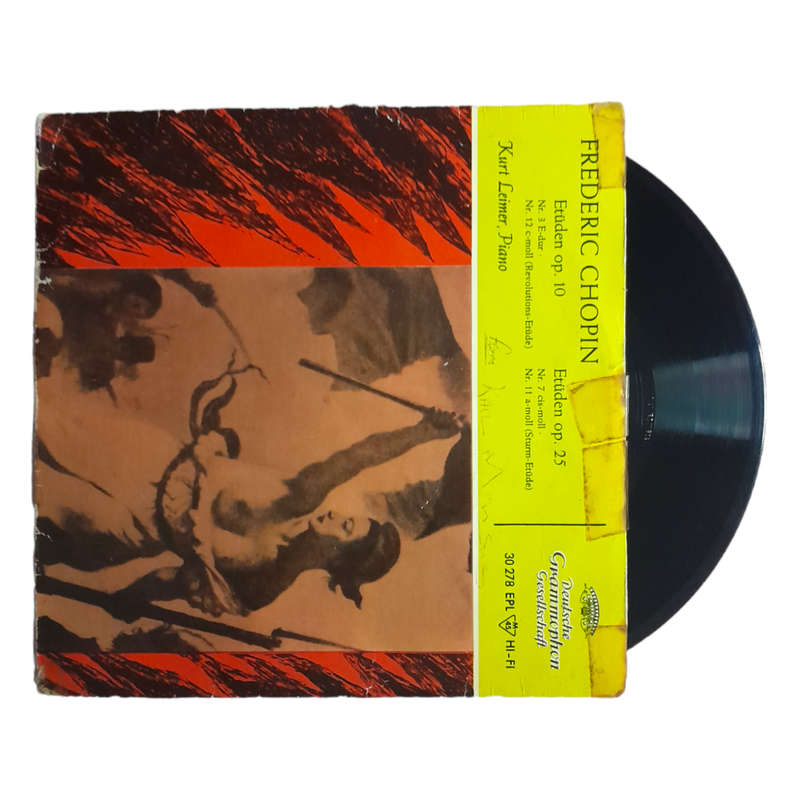 1958 Frédéric Chopin, Kurt Leimer  Etüden Op. 10 / Etüden Op. 25 - Vinyl, 7`, 45 RPM - Classical -