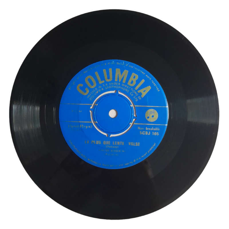 1949 Walter Gieseking  La Plus Que Lente / Danse - Vinyl, 7`, 45 RPM - Classical - Very Good - With