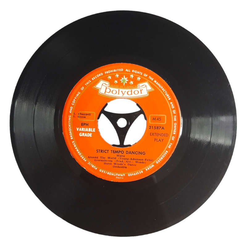 1965 Horst Wende`s Dance Orchestra  Strict Tempo Dancing - Waltz - Vinyl, 7`, 45 RPM - Classical -