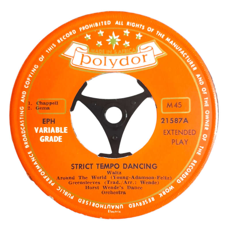 1965 Horst Wende`s Dance Orchestra  Strict Tempo Dancing - Waltz - Vinyl, 7`, 45 RPM - Classical -