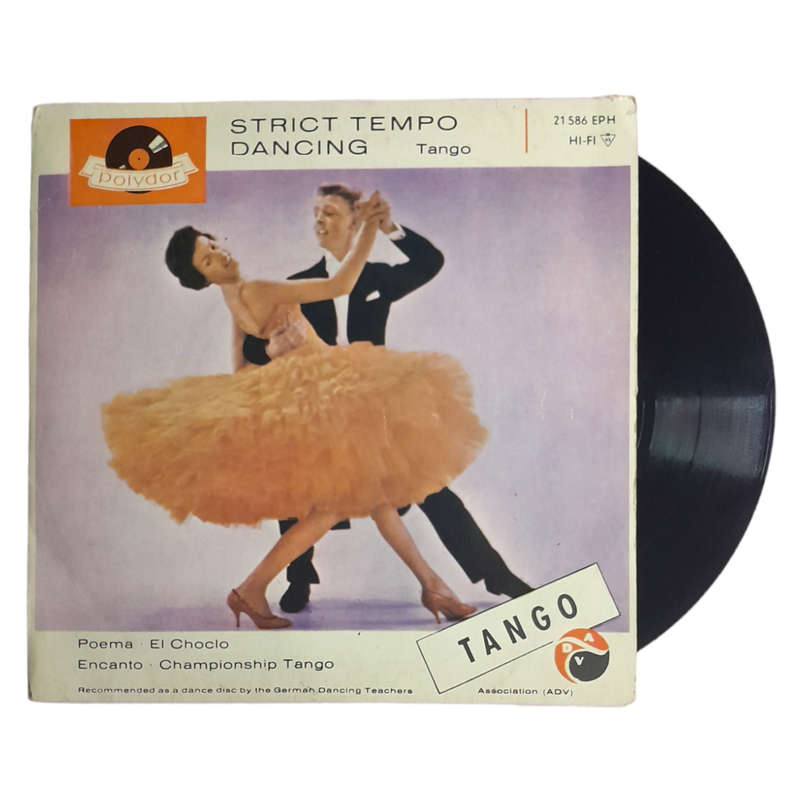 1962 Horst Wende`s Dance Orchestra  Strict Tempo Dancing - Tango - Vinyl, 7`, 45 RPM - Latin - Very