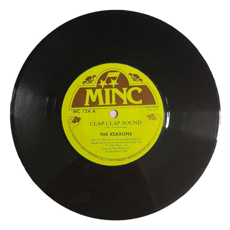 1984 The Klaxons  Clap-Clap Sound - Vinyl, 7`, 45 RPM - Pop - Very Good - With Sleeve