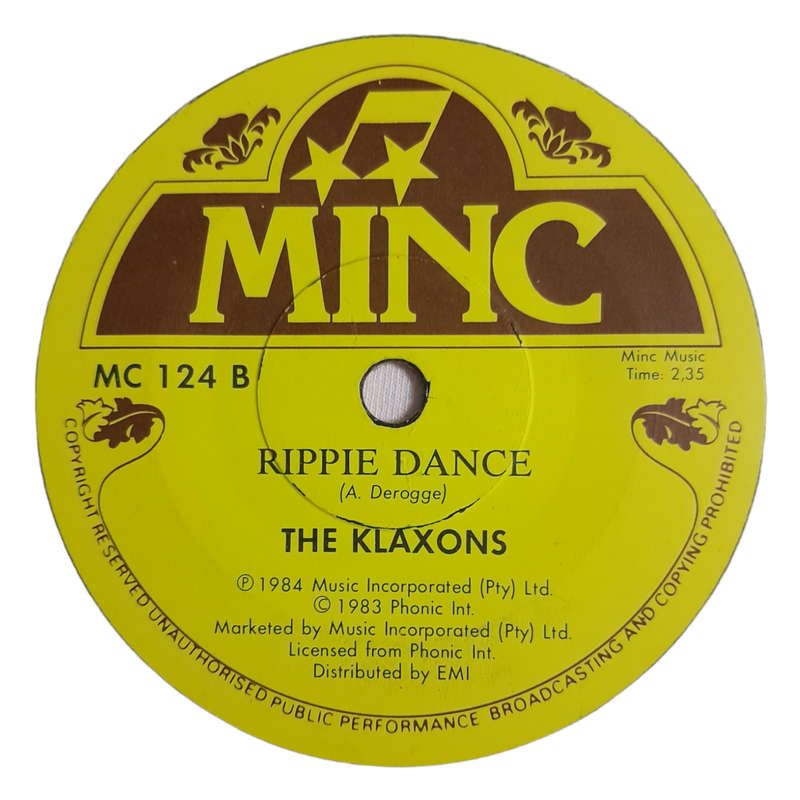 1984 The Klaxons  Clap-Clap Sound - Vinyl, 7`, 45 RPM - Pop - Very Good - With Sleeve