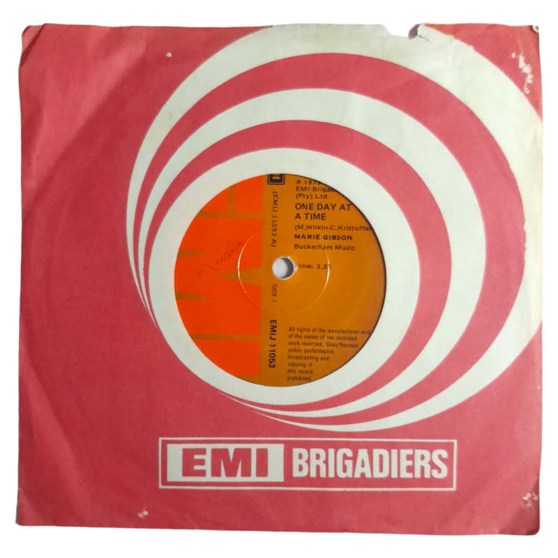 1975 Marie Gibson  One Day At A Time - Vinyl, 7`, 45 RPM - Pop - Good - With Sleeve