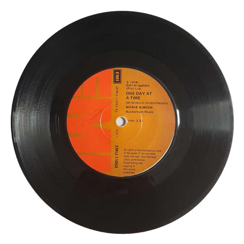 1975 Marie Gibson  One Day At A Time - Vinyl, 7`, 45 RPM - Pop - Good - With Sleeve