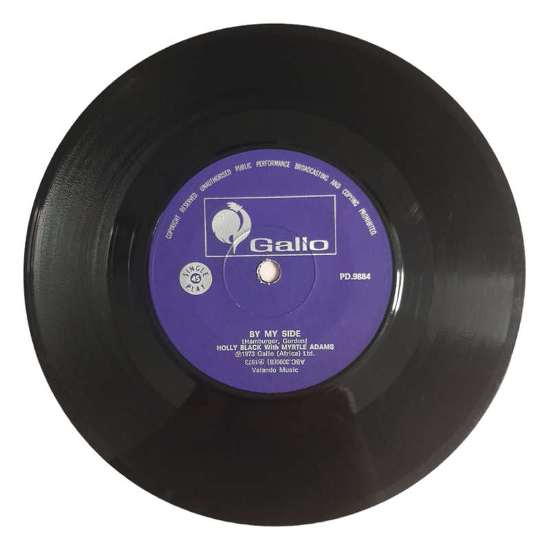 1973 Holly Black  Day By Day / By My Side - Vinyl, 7`, 45 RPM - Rock - Good - With Sleeve