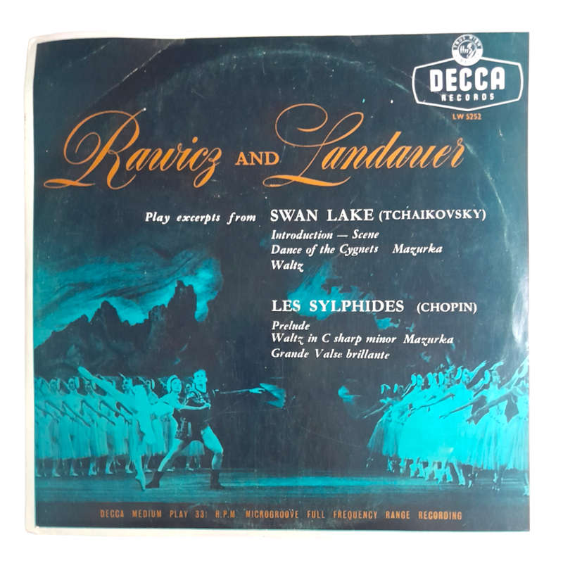 1957 Rawicz & Landauer  Play Excerpts From Swan Lake (Tchaikovsky) And Les Sylphides (Chopin) - Vin