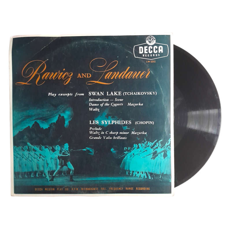 1957 Rawicz & Landauer  Play Excerpts From Swan Lake (Tchaikovsky) And Les Sylphides (Chopin) - Vin