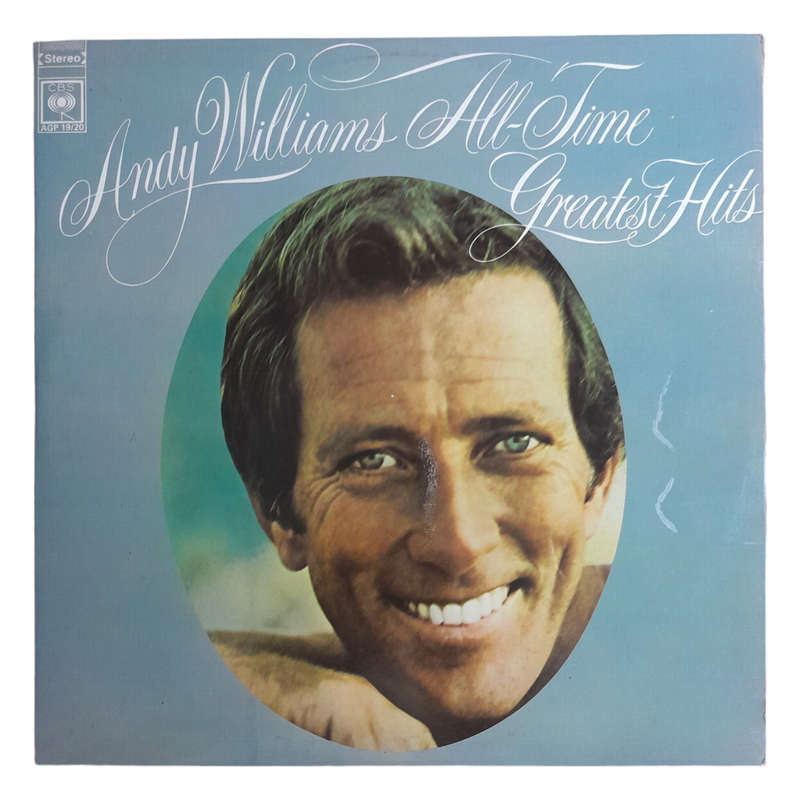 1976 Andy Williams  All-Time Greatest Hits - Vinyl, 12`, 33 RPM - Pop - Very Good Plus - With Cover