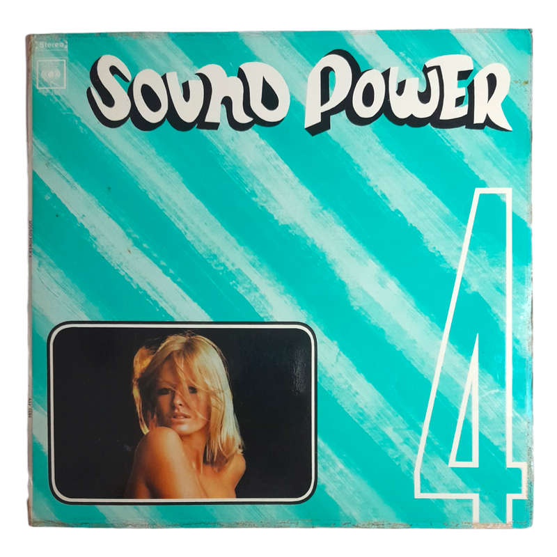 1972 Unknown Artist  Sound Power 4 - Vinyl, 12`, 33 RPM - Pop - Very Good Plus - With Damaged Cover