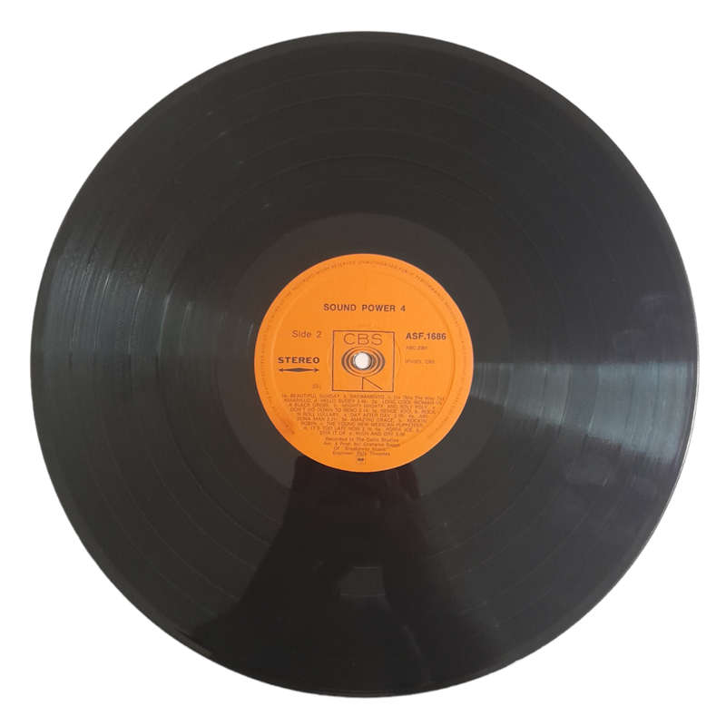 1972 Unknown Artist  Sound Power 4 - Vinyl, 12`, 33 RPM - Pop - Very Good Plus - With Damaged Cover