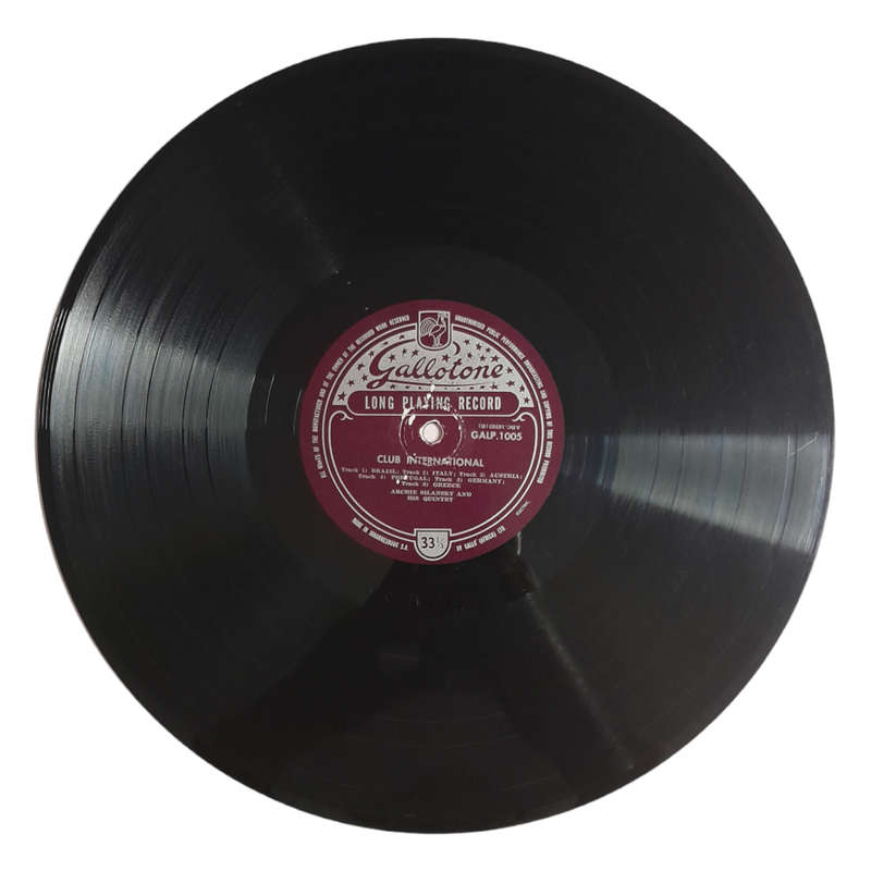 1957 Archie Silansky And His Quintet Featuring Max Watkin  Club International - Vinyl, 12`, 33 RPM
