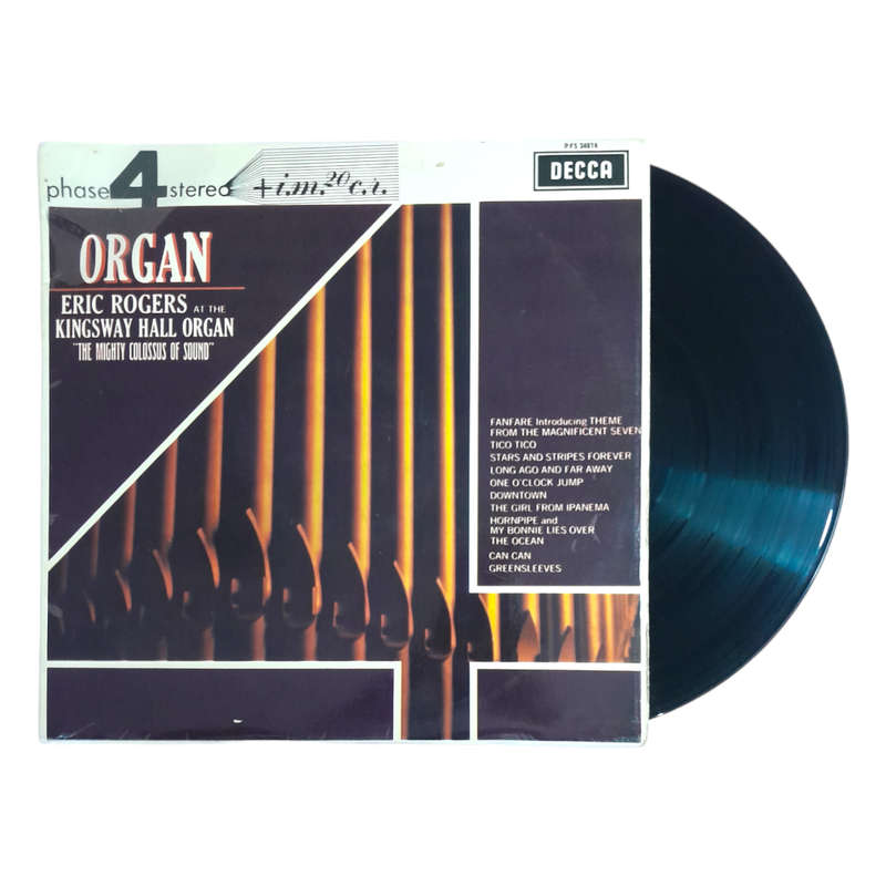 1965 Eric Rogers  At The Kingsway Hall Organ `The Mighty Colossus Of Sound` - Vinyl, 12`, 33 RPM -