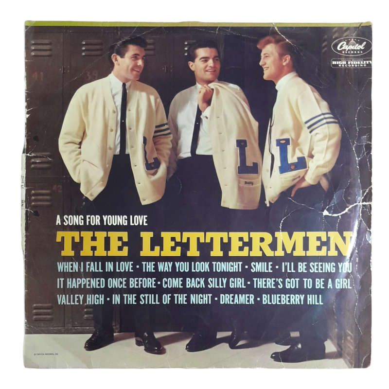 1962 The Lettermen  A Song For Young Love - Vinyl, 12`, 33 RPM - Jazz - Very Good - With Cover