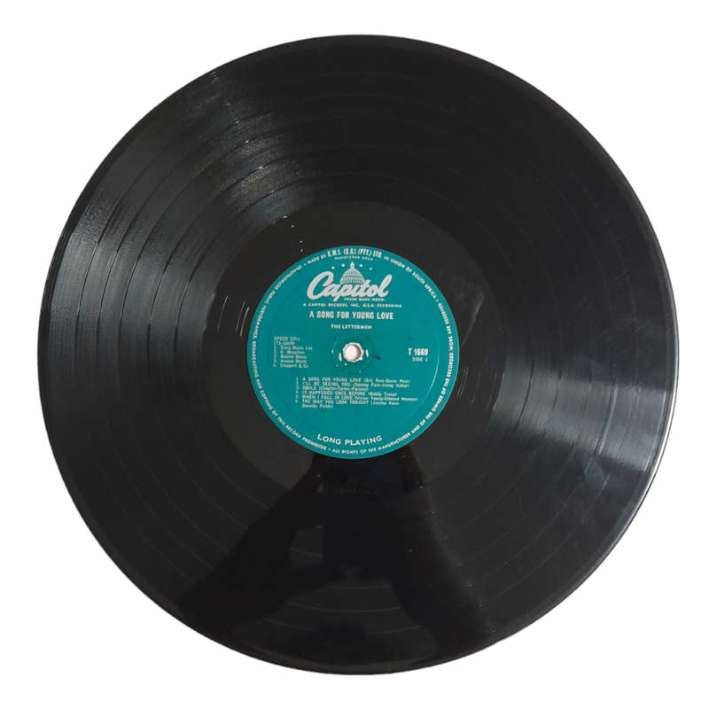 1962 The Lettermen  A Song For Young Love - Vinyl, 12`, 33 RPM - Jazz - Very Good - With Cover