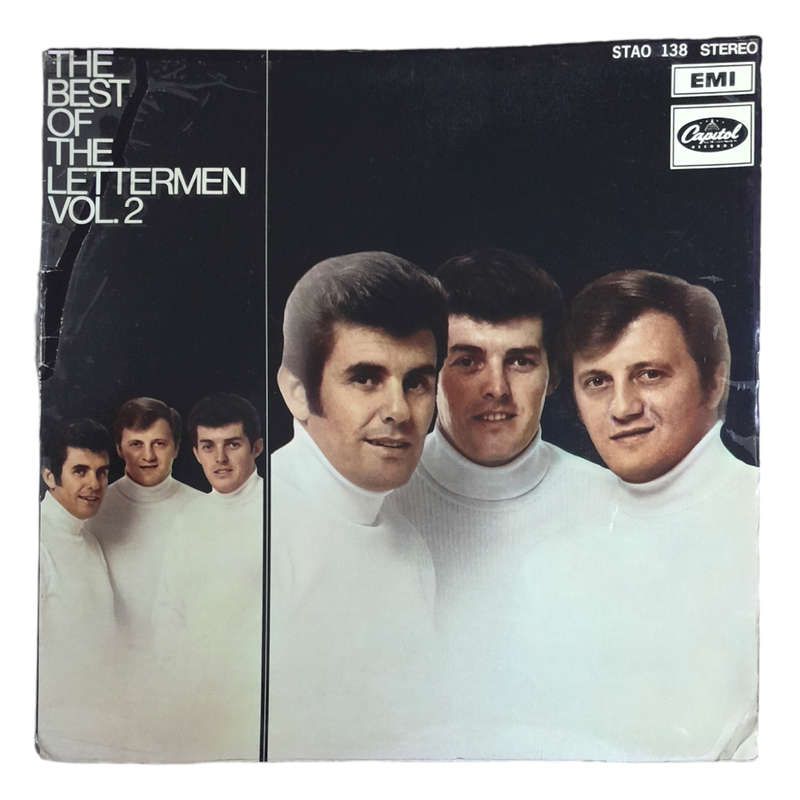 1969 The Lettermen  The Best Of The Lettermen Vol. 2 - Vinyl, 12`, 33 RPM - Pop - Very Good Plus -