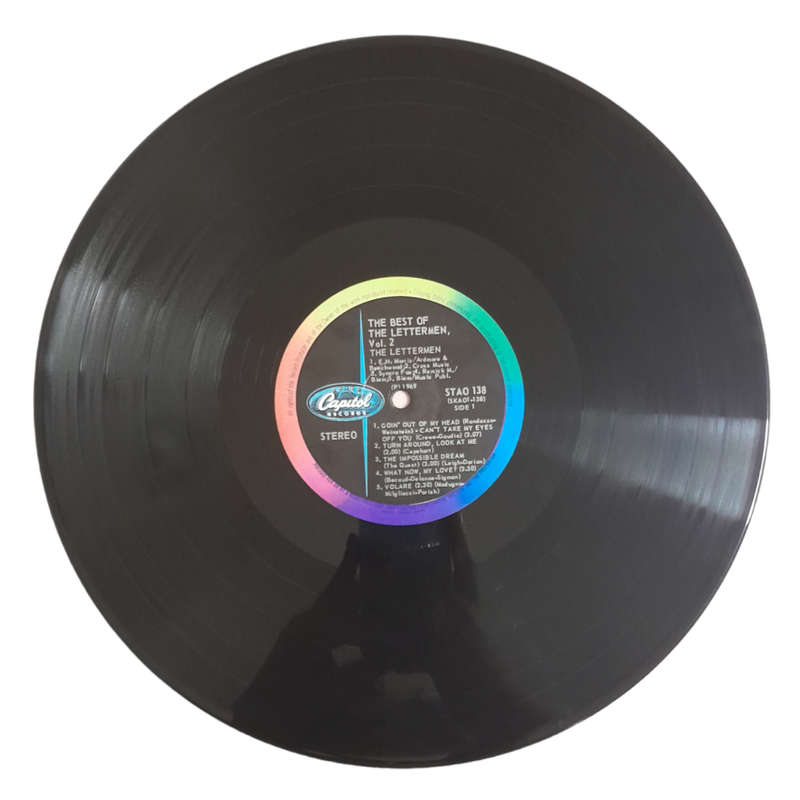 1969 The Lettermen  The Best Of The Lettermen Vol. 2 - Vinyl, 12`, 33 RPM - Pop - Very Good Plus -