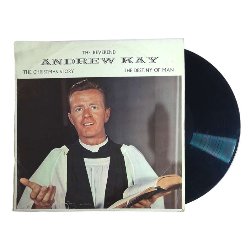 The Reverend Andrew Kay  The Christmas Story / The Destiny Of Man - Vinyl, 12`, 33 RPM - Pop - Very